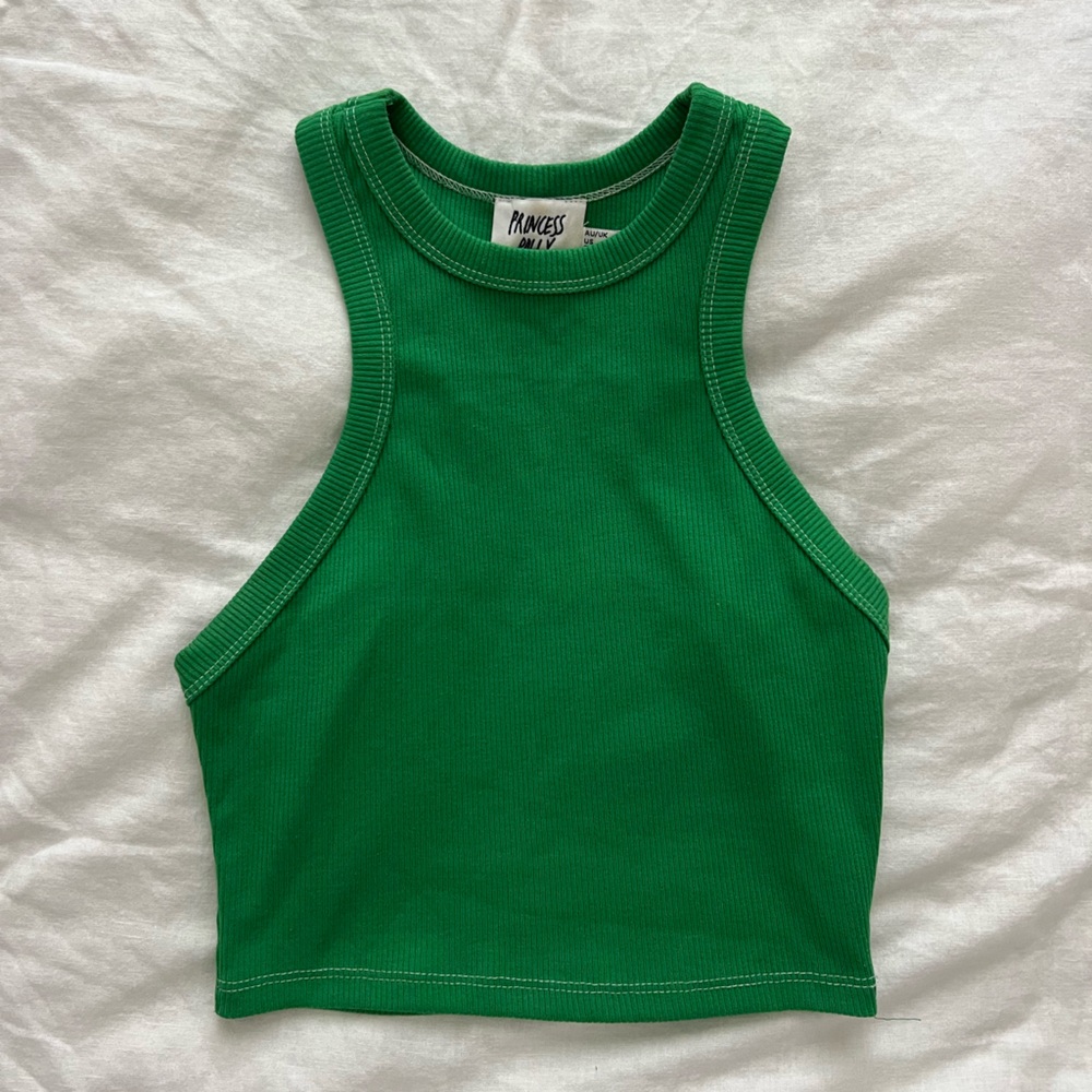 Princess Polly Vibrant Green Top